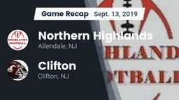 Recap: Northern Highlands  vs. Clifton  2019