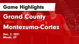 Grand County  vs Montezuma-Cortez  Game Highlights - Dec. 2, 2021