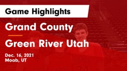 Grand County  vs Green River Utah Game Highlights - Dec. 16, 2021