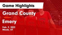 Grand County  vs Emery  Game Highlights - Feb. 9, 2022
