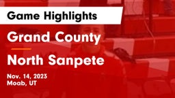 Grand County  vs North Sanpete  Game Highlights - Nov. 14, 2023