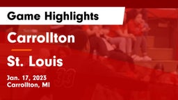 Carrollton  vs St. Louis  Game Highlights - Jan. 17, 2023