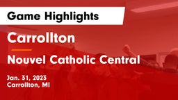 Carrollton  vs Nouvel Catholic Central  Game Highlights - Jan. 31, 2023