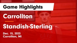 Carrollton  vs Standish-Sterling  Game Highlights - Dec. 15, 2023