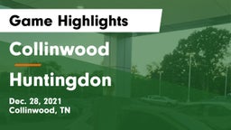 Collinwood  vs Huntingdon  Game Highlights - Dec. 28, 2021