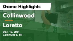 Collinwood  vs Loretto  Game Highlights - Dec. 10, 2021