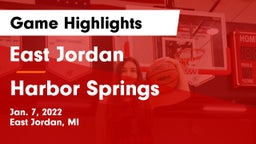 East Jordan  vs Harbor Springs  Game Highlights - Jan. 7, 2022