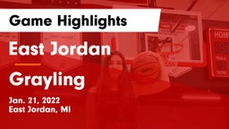 East Jordan  vs Grayling  Game Highlights - Jan. 21, 2022