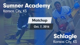 Matchup: Sumner Academy High vs. Schlagle  2016