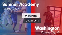 Matchup: Sumner Academy High vs. Washington  2016