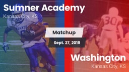 Matchup: Sumner Academy High vs. Washington  2019