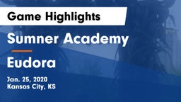 Sumner Academy  vs Eudora  Game Highlights - Jan. 25, 2020
