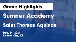Sumner Academy  vs Saint Thomas Aquinas  Game Highlights - Dec. 14, 2021