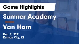 Sumner Academy  vs Van Horn  Game Highlights - Dec. 2, 2021