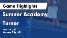 Sumner Academy  vs Turner  Game Highlights - Jan. 20, 2021