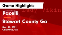Pacelli  vs Stewart County Ga Game Highlights - Dec. 22, 2021