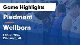Piedmont  vs Wellborn Game Highlights - Feb. 7, 2023