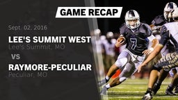 Recap: Lee's Summit West vs. Raymore-Peculiar  2016