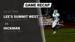 Recap: Lee's Summit West  vs. Hickman  2016