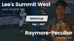 Matchup: Lee's Summit West vs. Raymore-Peculiar  2017