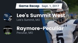 Recap: Lee's Summit West  vs. Raymore-Peculiar  2017
