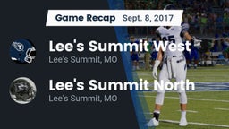 Recap: Lee's Summit West  vs. Lee's Summit North  2017