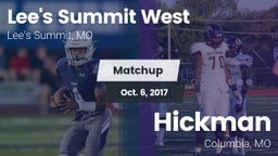 Matchup: Lee's Summit West vs. Hickman  2017