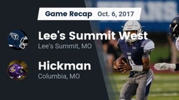 Recap: Lee's Summit West  vs. Hickman  2017