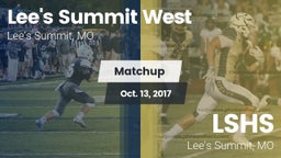 Matchup: Lee's Summit West vs. LSHS 2017