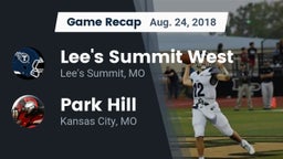 Recap: Lee's Summit West  vs. Park Hill  2018