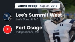 Recap: Lee's Summit West  vs. Fort Osage  2018