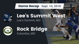 Recap: Lee's Summit West  vs. Rock Bridge  2018