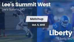 Matchup: Lee's Summit West vs. Liberty  2018