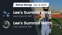 Recap: Lee's Summit West  vs. Lee's Summit North  2019