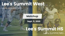 Matchup: Lee's Summit West vs. Lee's Summit HS 2020