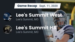 Recap: Lee's Summit West  vs. Lee's Summit HS 2020