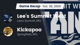 Recap: Lee's Summit West  vs. Kickapoo  2020