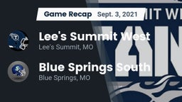 Recap: Lee's Summit West  vs. Blue Springs South  2021