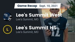 Recap: Lee's Summit West  vs. Lee's Summit HS 2021