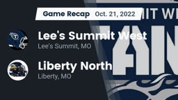 Recap: Lee's Summit West  vs. Liberty North  2022