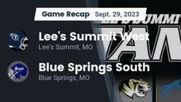 Recap: Lee's Summit West  vs. Blue Springs South  2023