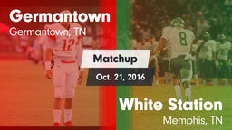 Matchup: Germantown High vs. White Station  2016