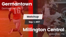 Matchup: Germantown High vs. Millington Central  2017