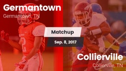 Matchup: Germantown High vs. Collierville  2017