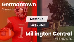 Matchup: Germantown High vs. Millington Central  2018