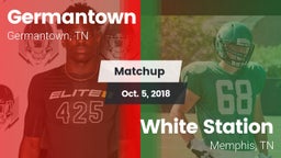 Matchup: Germantown High vs. White Station  2018