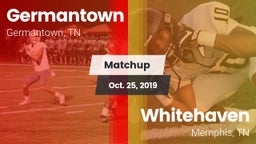 Matchup: Germantown High vs. Whitehaven  2019