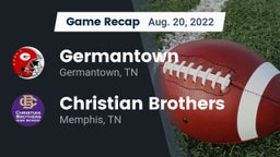 Recap: Germantown  vs. Christian Brothers  2022
