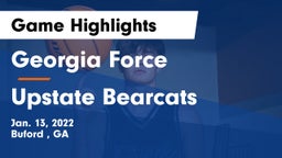 Georgia Force vs Upstate Bearcats Game Highlights - Jan. 13, 2022
