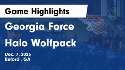 Georgia Force vs Halo Wolfpack Game Highlights - Dec. 7, 2023